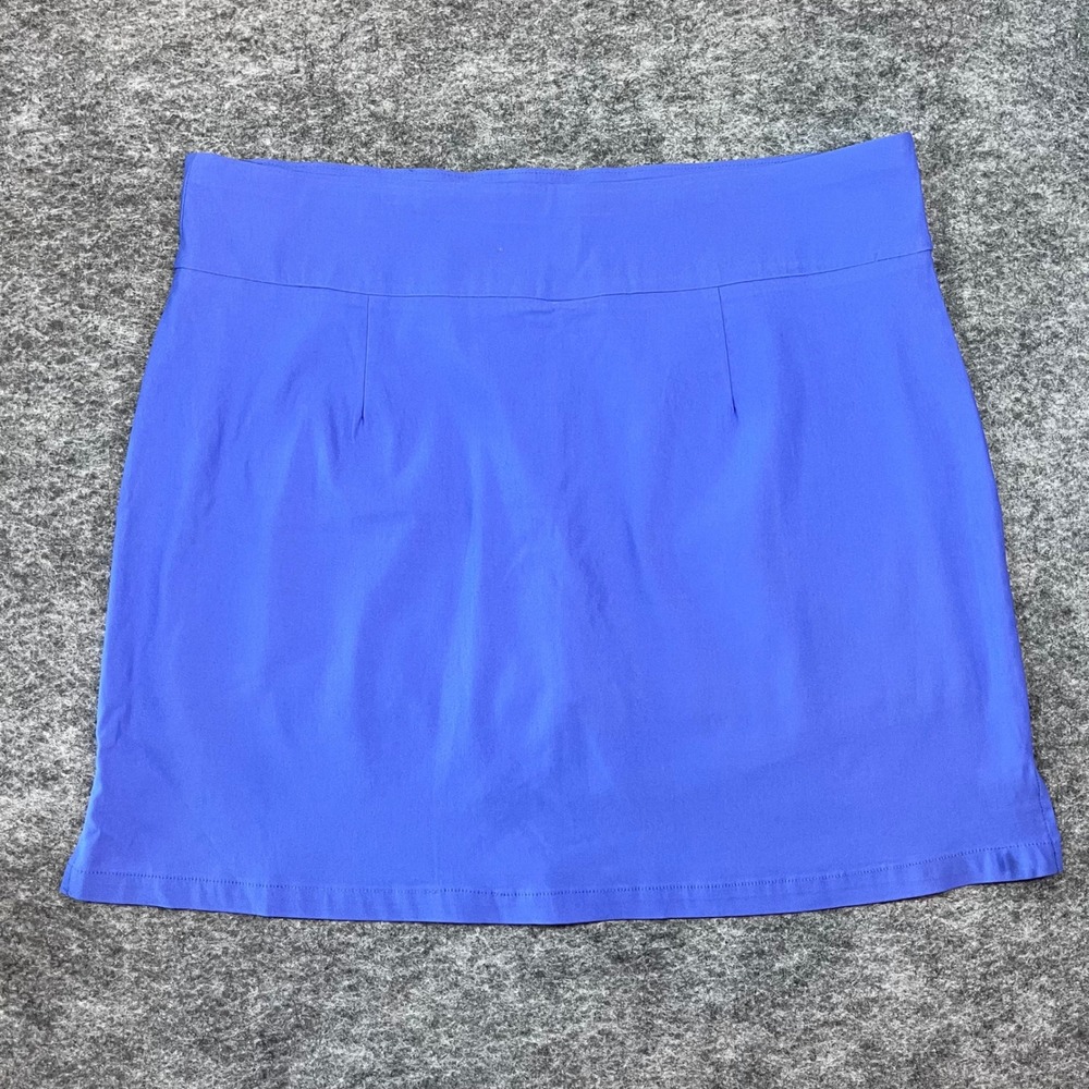 Rafaella Skort Womens XXL Blue Stretch Active Golf Tennis Skirt Causal Resort - Picture 5 of 9